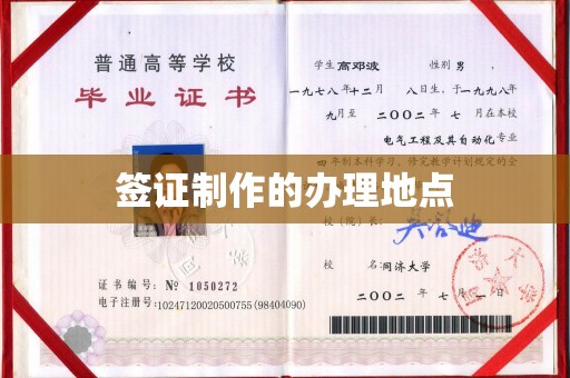 简阳签证制作的办理地点